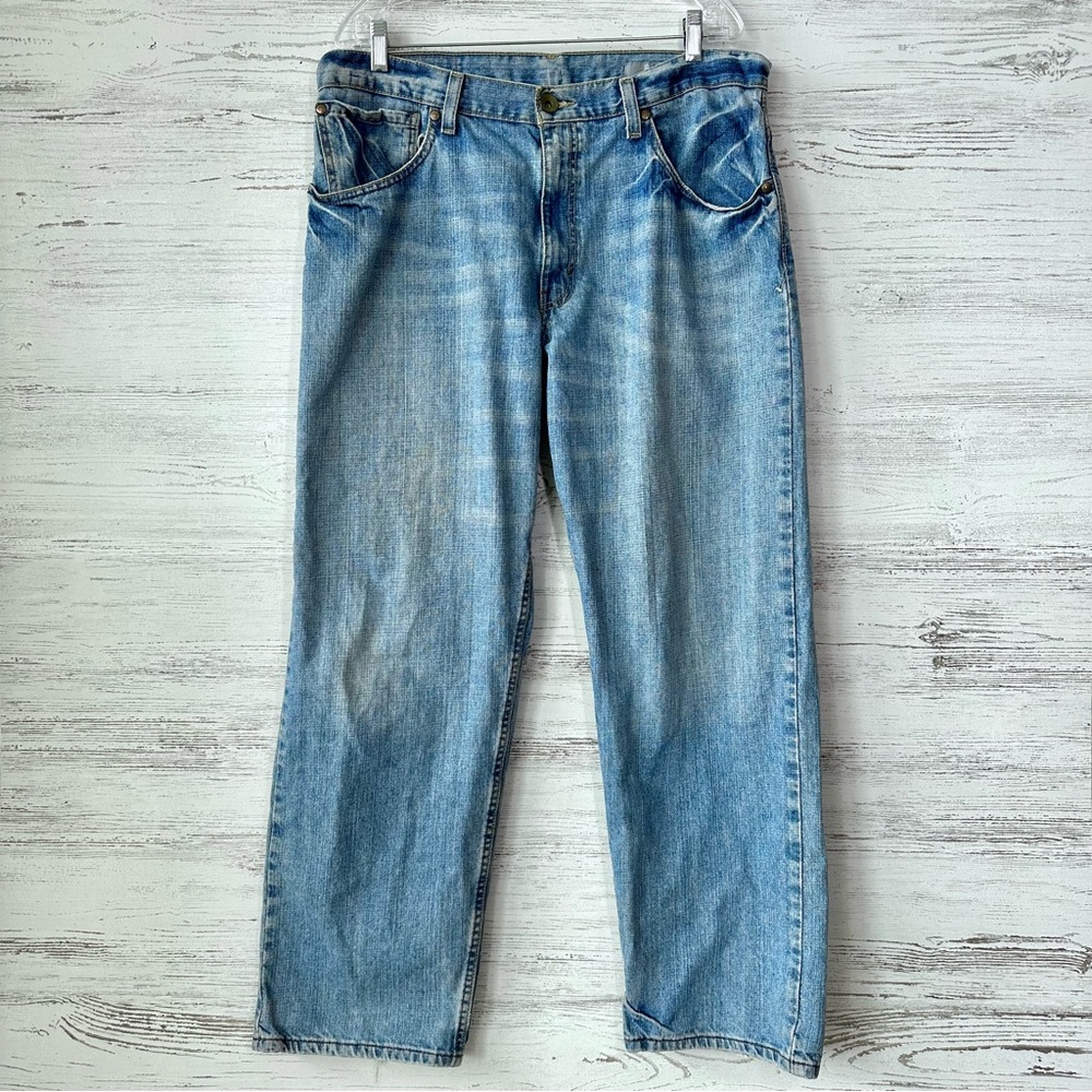 VINTAGE LEVI’S SILVERTAB Baggy Jeans 36 80s 90s Denim Wide Leg